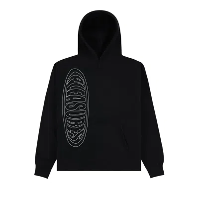 Pre-owned Pleasures Ellipse Hoodie 'black' | Men's Size Xl