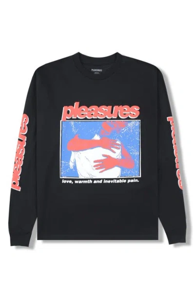 Pleasures Embrace Long Sleeve Graphic T-shirt In Animal Print