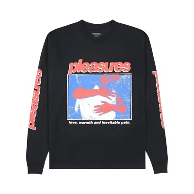 Pre-owned Pleasures Embrace Long-sleeve 'pigment Black' | Men's Size L