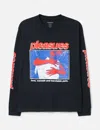 Pleasures Embrace Long Sleeve Graphic T-shirt In Black