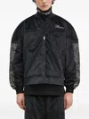 Pleasures Unquote Velour Track Jacket In Black