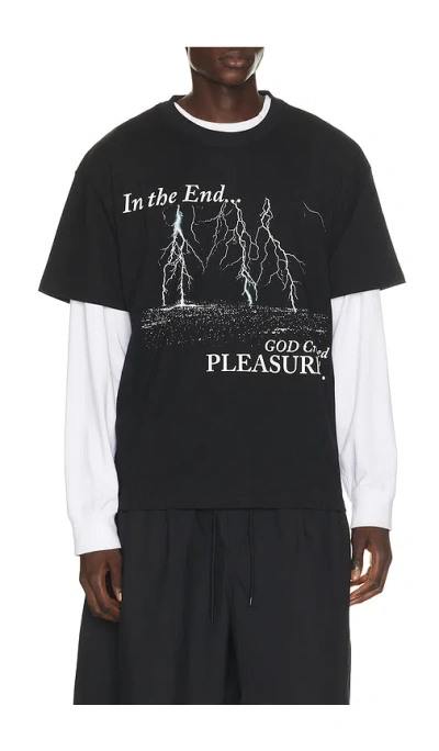 Pleasures End Times T-shirt In Black