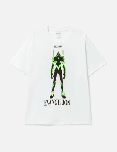 Pleasures Eva 1 Graphic-print T-shirt In White