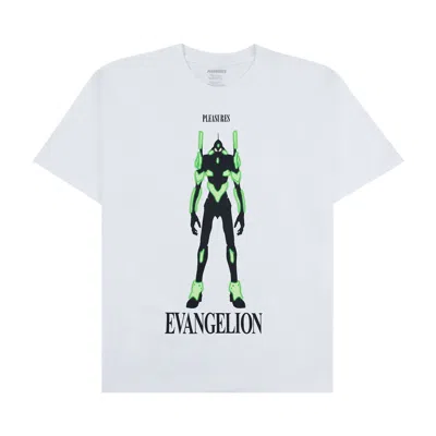 Pre-owned Pleasures Eva 1 T-shirt 'white' | Men's Size M