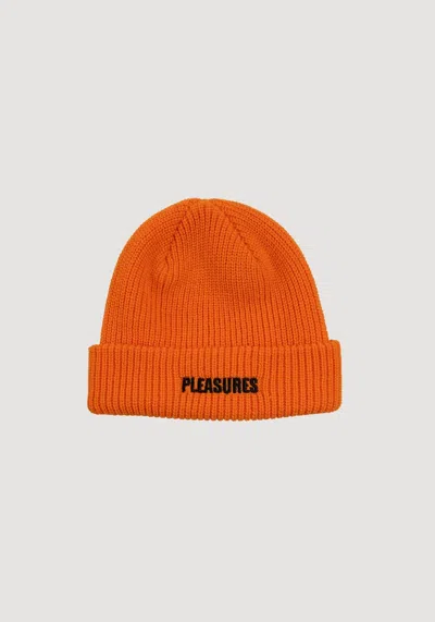 Pleasures Everyday Beanie In Orange
