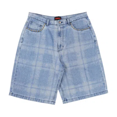 Pre-owned Pleasures Experiment Jorts 'indigo' | Blue | Men's Size 30