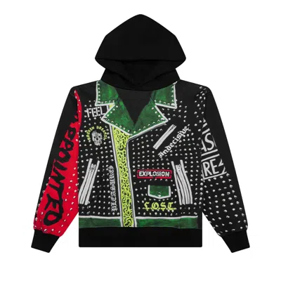 Pre-owned Pleasures Explosion Hoodie 'black' | Men's Size S