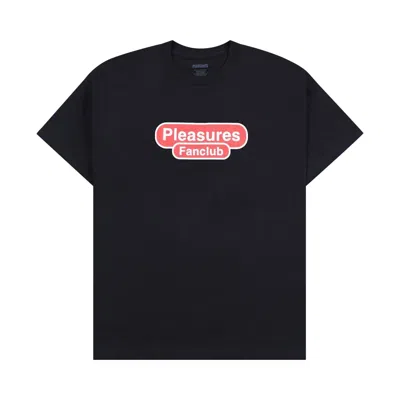 Pre-owned Pleasures Fanclub T-shirt 'black'