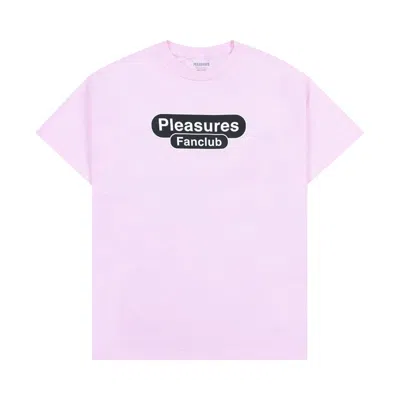 Pre-owned Pleasures Fanclub T-shirt 'pink'