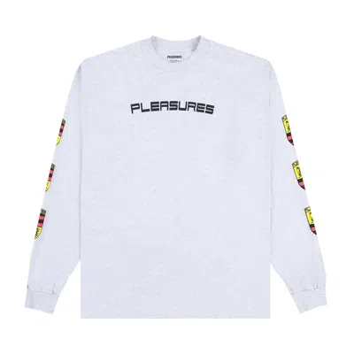 Pre-owned Pleasures Fast Life Long-sleeve 'ash Grey' | Men's Size L In Gray