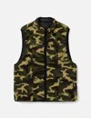 Pleasures Felis Reversible Vest In Green