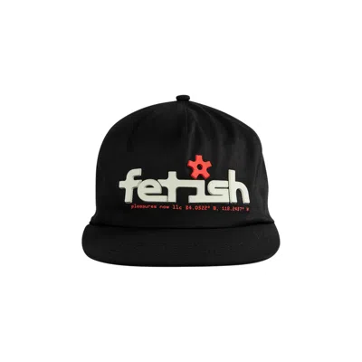 Pre-owned Pleasures Fetish Snapback 'black' | Men's Size Onesize