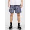 Pleasures Fiery Nylon Running Shorts In Grey