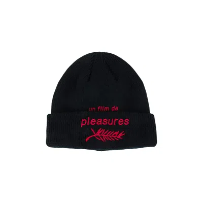 Pre-owned Pleasures Film Beanie 'black' | Men's Size Onesize