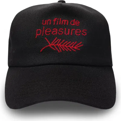 Pleasures Film Snapback Baseball Cap In Black