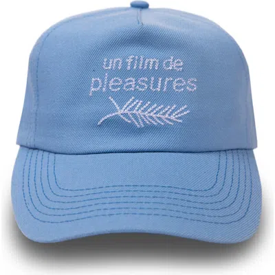 Pleasures Film Snapback Baseball Cap In Blue