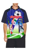 Pleasures Flags Jersey In Multi