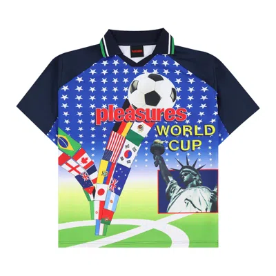 Pre-owned Pleasures Flags Jersey 'multicolor' | Multi-color | Men's Size M