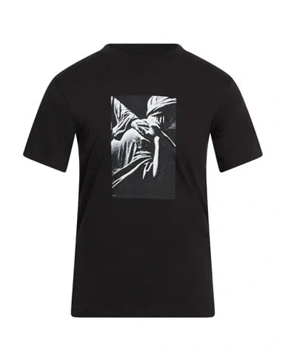 Pleasures For Joy Division Man T-shirt Black Size S Cotton