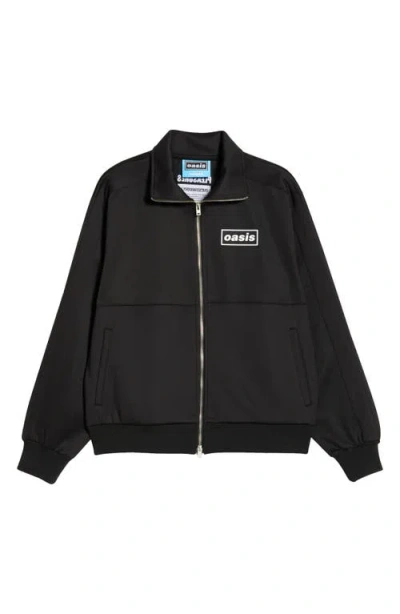 Pleasures Forever Track Jacket In Black