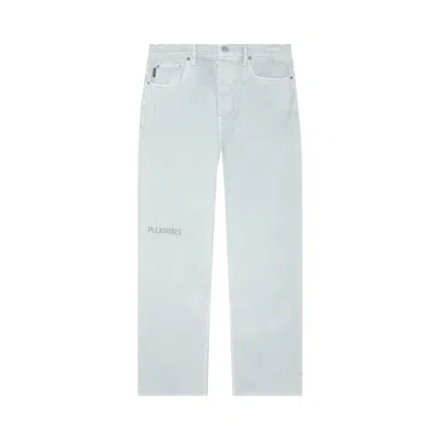 Pre-owned Pleasures Formula Baggy Pants 'light Grey' | Men's Size 34 In Gray