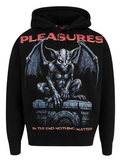 PLEASURES GARGOYLE GRAPHIC-PRINT HOODIE