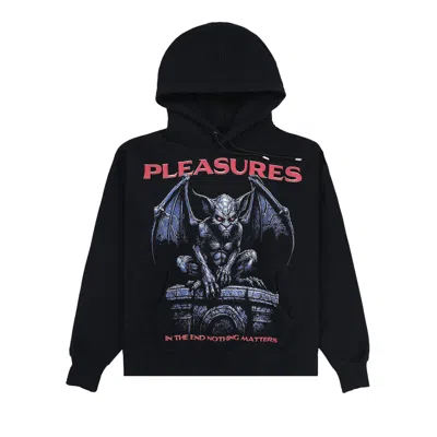Pre-owned Pleasures Gargoyle Hoodie 'black'