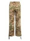 Pleasures Gem Drawstring Camouflage Trousers In Multi