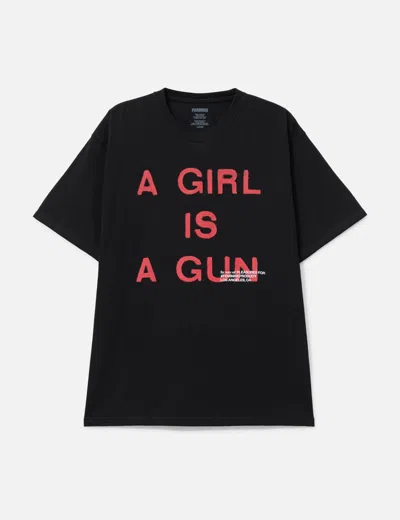 Pleasures Girl Is A Gun T-shirt In Black
