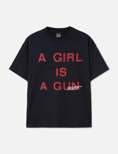Pleasures Girl Is A Gun T-shirt In Black