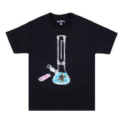 Pre-owned Pleasures Glass T-shirt 'black'
