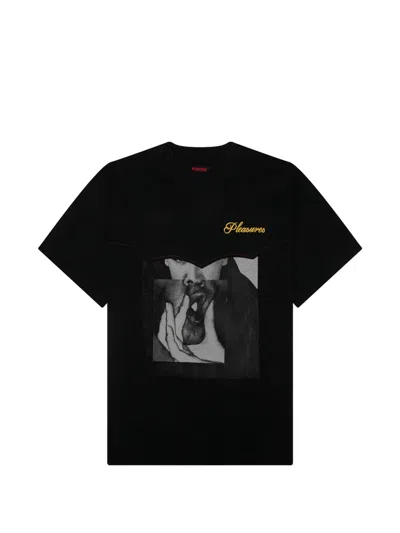 Pleasures Graphic Heavyweight T-shirt In Black
