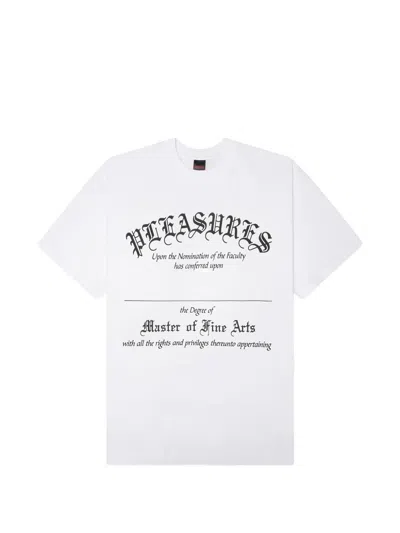 Pleasures Graphic-print T-shirt In White