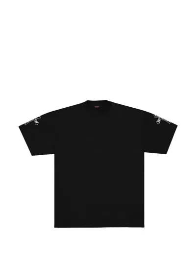 Pleasures Graphic-print T-shirt In Black