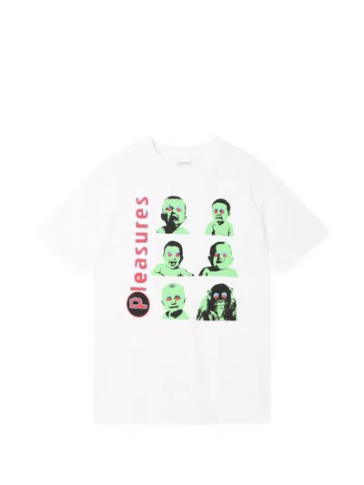 Pleasures Graphic-print T-shirt In White