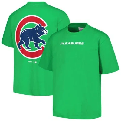 Pleasures Green Chicago Cubs Ballpark T-shirt