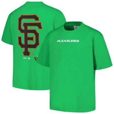 Pleasures Green San Francisco Giants Ballpark T-shirt
