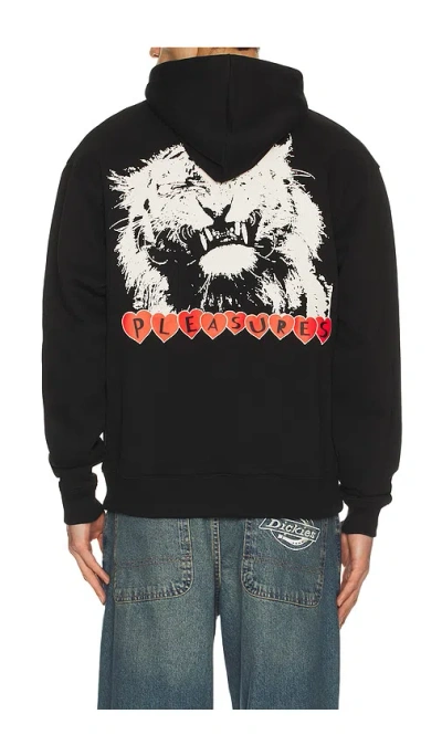 Pleasures Grin Hoodie In Black