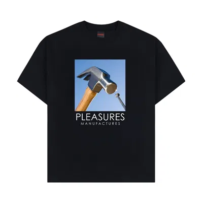 Pre-owned Pleasures Hammer T-shirt 'black' | Men's Size M