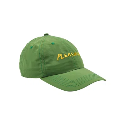 Pre-owned Pleasures Hump Nylon Sport Cap 'green' | Men's Size Onesize