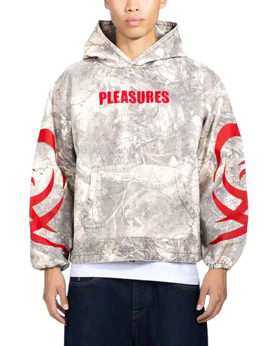 PLEASURES HUNT CANVAS PONCHO HOODIE