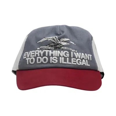 Pre-owned Pleasures Illegal Snapback 'multicolor' | Multi-color | Men's Size Onesize