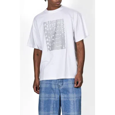 Pleasures Immolate Graphic T-shirt In White