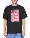 Pleasures Immolate Logo Graphic T-shirt In Black