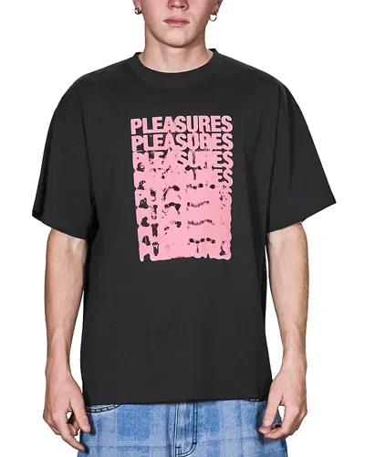 Pleasures Immolate Logo Graphic T-shirt In Black