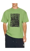Pleasures Immolate T-shirt In Green