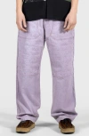 Pleasures Impact Double Knee Pants In Purple