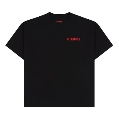 Pre-owned Pleasures Impact Heavyweight Shirt 'black' | Men's Size L