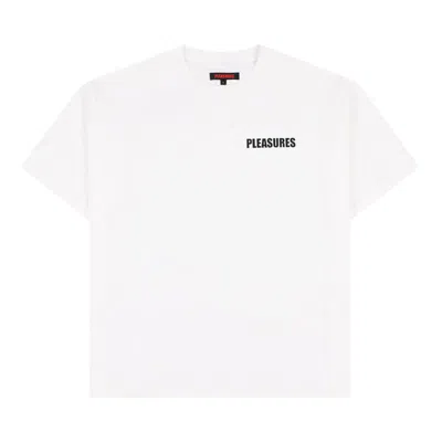 Pre-owned Pleasures Impact Heavyweight Shirt 'white' | Men's Size Xl