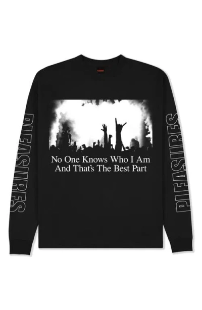 Pleasures Incognito Graphic Print Cotton Shirt In Black